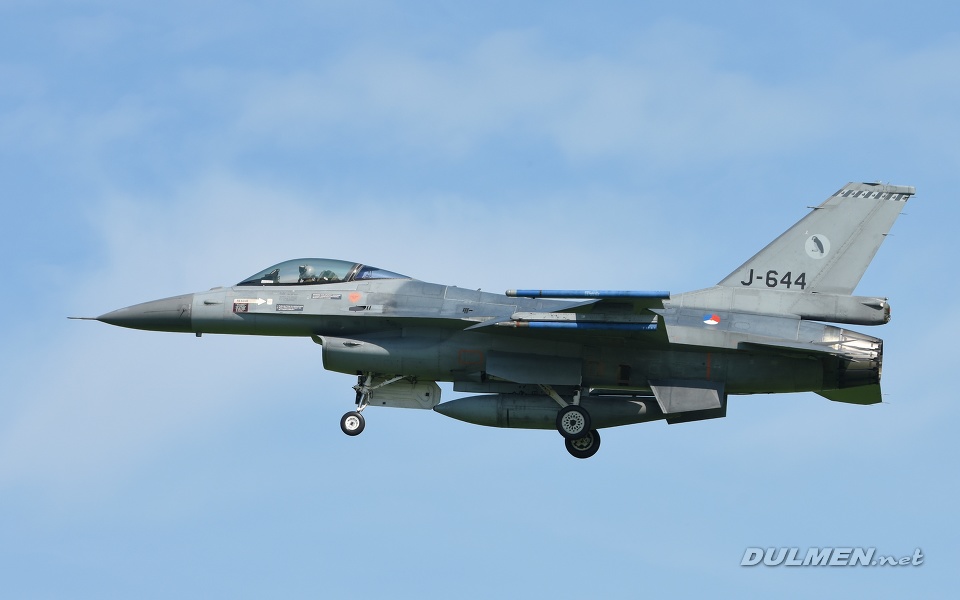 F-16AM J-644 322sqn